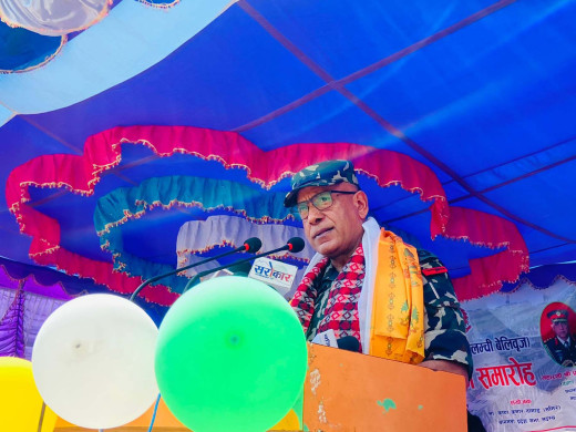 देशको भूराजनीतिक परिस्थितिको मूल्याङ्कनपछि मात्रै सेनाको संख्याबारे सोच्नुपर्छ : प्रधानसेनापति